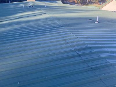New Low Slope Roof Installation